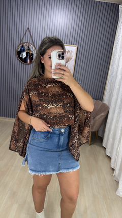 Shorts saia jeans - Visajo Store