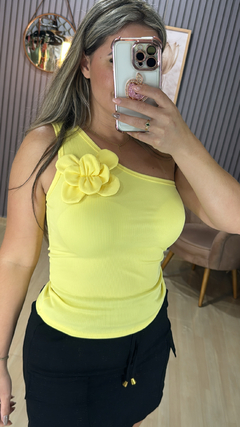 Blusa mula manca flor na internet