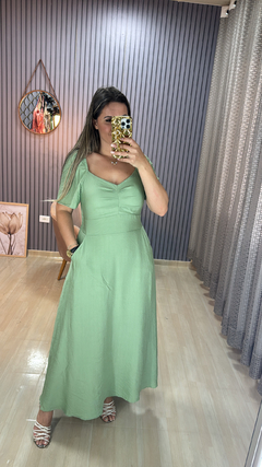 VESTIDO MANGA CLAUDIA - comprar online