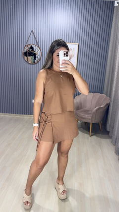 Imagem do Conjunto shorts saia Morena