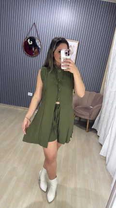 Conjunto shorts bruna - loja online