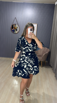 Vestido curto envelope - comprar online