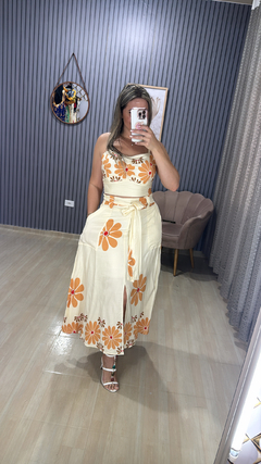 Conjunto saia MIDI Cris na internet
