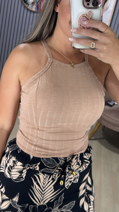 Cropped canelado