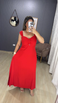 Vestido longo plus cayce - loja online