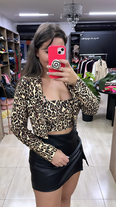 Casaquinho com top