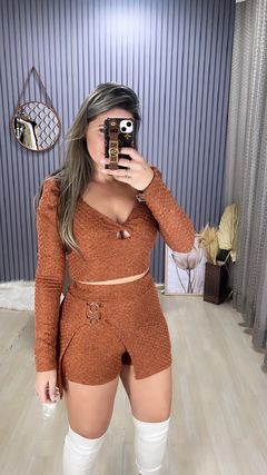 Imagem do Conjunto shorts saia ANY