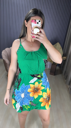 Vestido curto alça - loja online