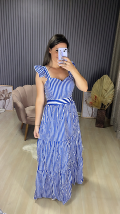 Vestido longo Gracielly na internet