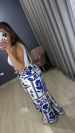 Calça pantalona farm - comprar online