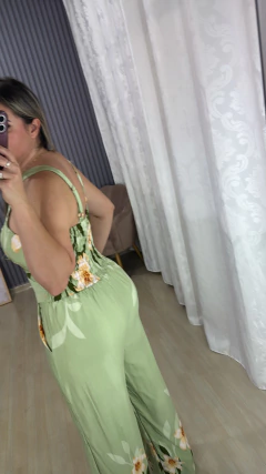 Macacão longo cristal