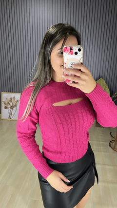 Blusa modal 2 peças - comprar online
