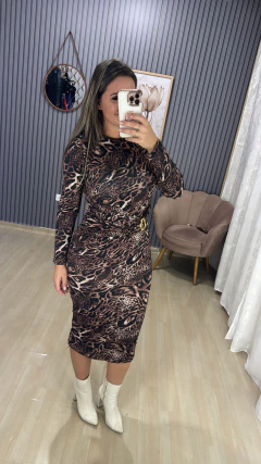 Vestido mídi Eloa na internet