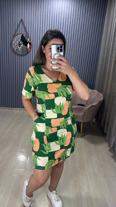 Vestido curto Viscolaicka cassi - loja online