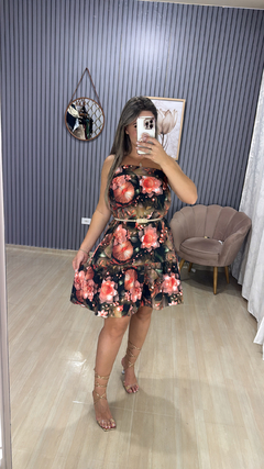 Vestido curto farm - comprar online
