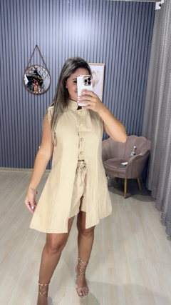 Conjunto shorts bruna na internet
