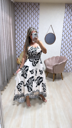Vestido longo bruna - Visajo Store