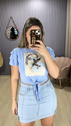 Blusa T-shirt poa na internet