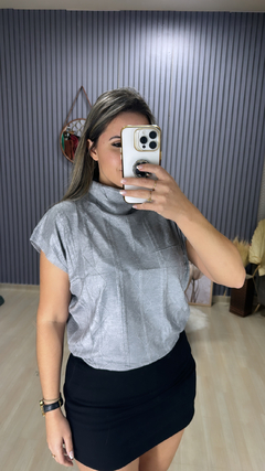 Imagem do Blusa gola modal Love