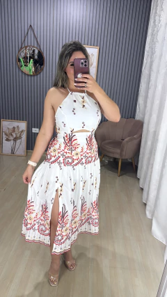 Vestido bordado Leila - Visajo Store