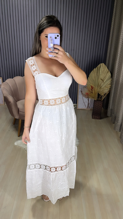 Imagem do Vestido longuete com gripir