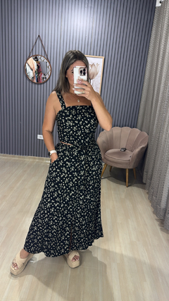 Conjunto saia longa Paula