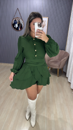 Vestido macaquinho Denise - Visajo Store
