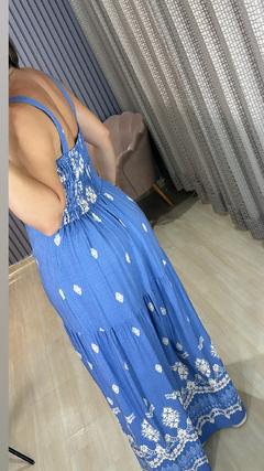 Vestido longo Marta na internet