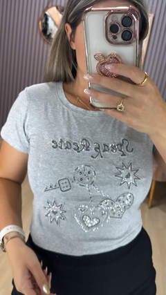 Imagem do Croped T-Shirts 3 D