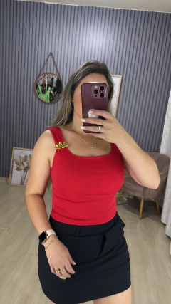 Cropped canelada estrela - comprar online