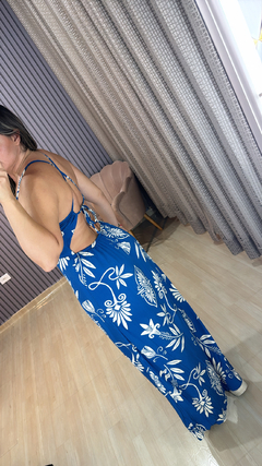 Vestido longo com shorts na internet