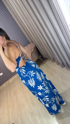 Vestido longo com shorts - loja online