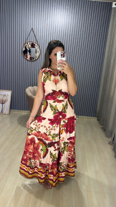 Vestido Raquely estampado - comprar online