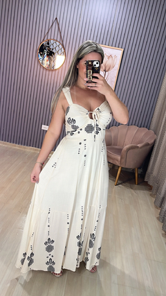 Vestido longo Sandra