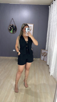 Conjunto shorts alfaiataria essencial - comprar online