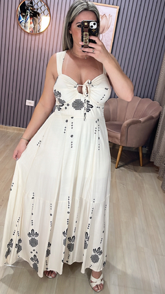 Vestido longo Sandra - comprar online