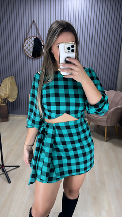 Imagem do Conjunto luxo xadrez