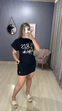 Vestido camisetão Paris - comprar online