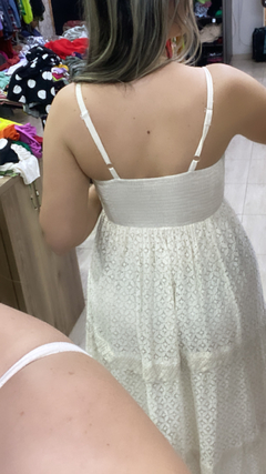 Vestido renda indiano - Visajo Store