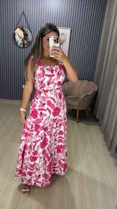 Conjunto saia longa Farm na internet
