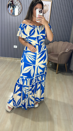 Vestido Longo leia
