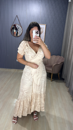 Vestido longo envelope - loja online