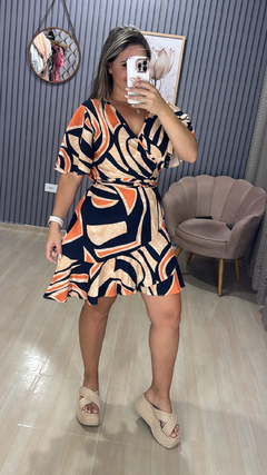 Vestido curto envelope - comprar online