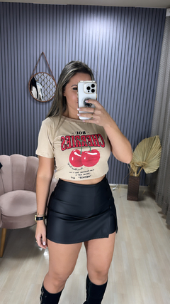 T-shirt cereja - Visajo Store