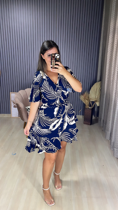 VESTIDO ENVELOPE CURTO DUNA - comprar online