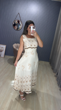 Vestido Ágata mídi - Visajo Store