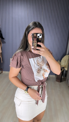 Blusa T-shirt poa - loja online