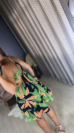 Vestido curto Naty Duna - comprar online