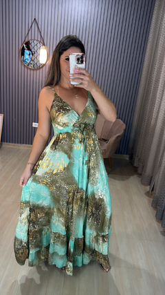 Vestido indiano alça - Visajo Store