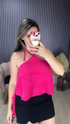 Blusa 3 babados - comprar online
